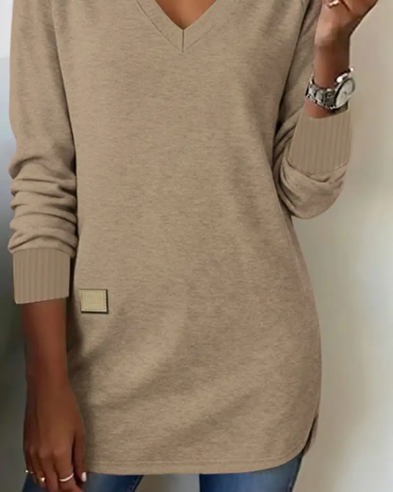 【🔥10k+ Sold】V-Neck Stylish Sweatshirt