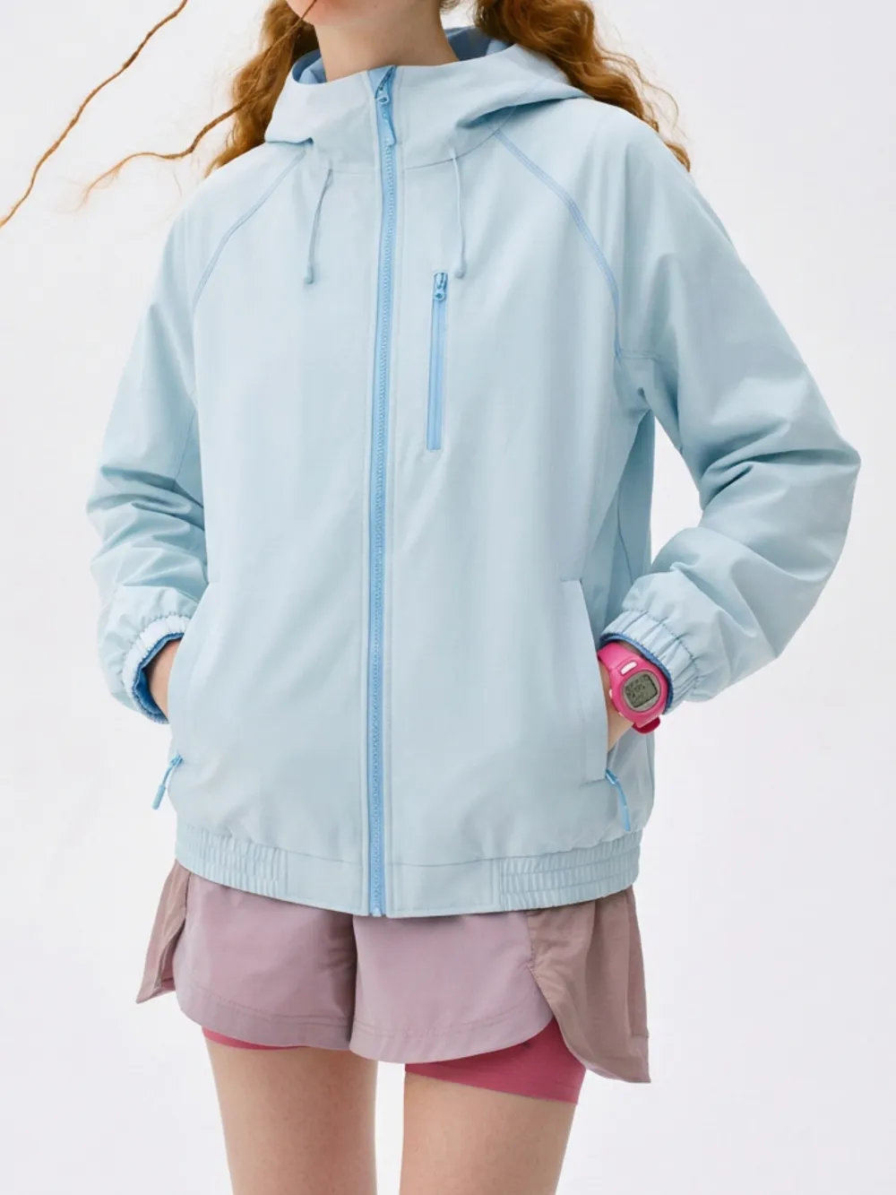 Water Resistant Wind Resistant Lightweight Outdoor Utility Jacket