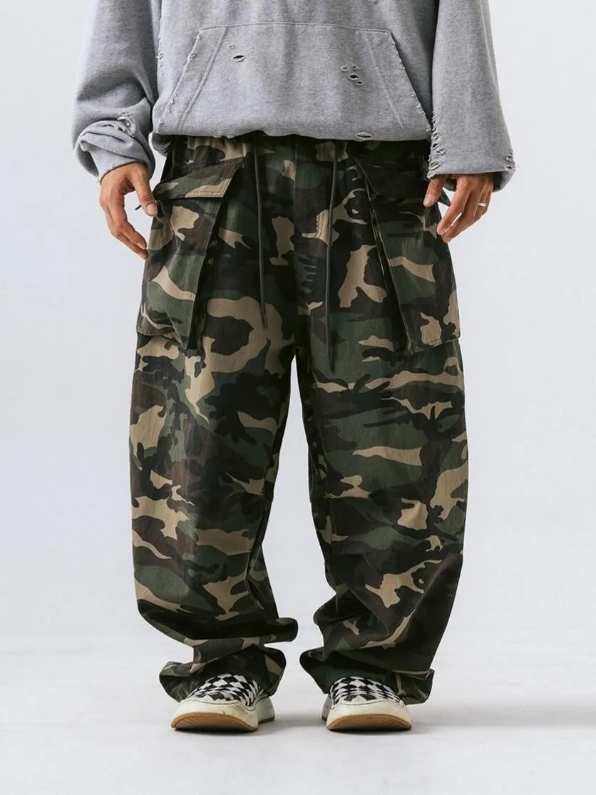 Camo Relaxed Jogger Pants