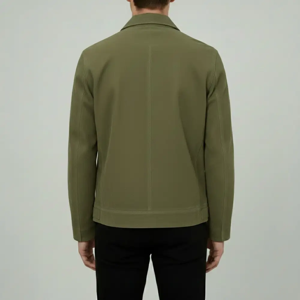 Classic Suede Bomber Western Jacket