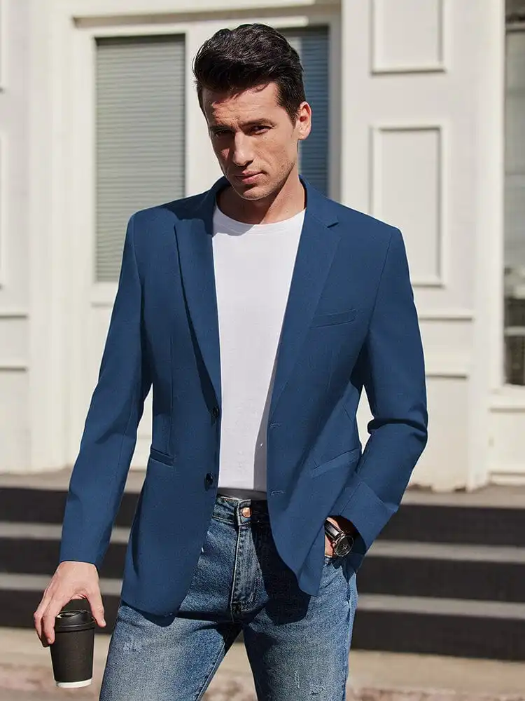 Soft Structure Tailored Blazer Jacket