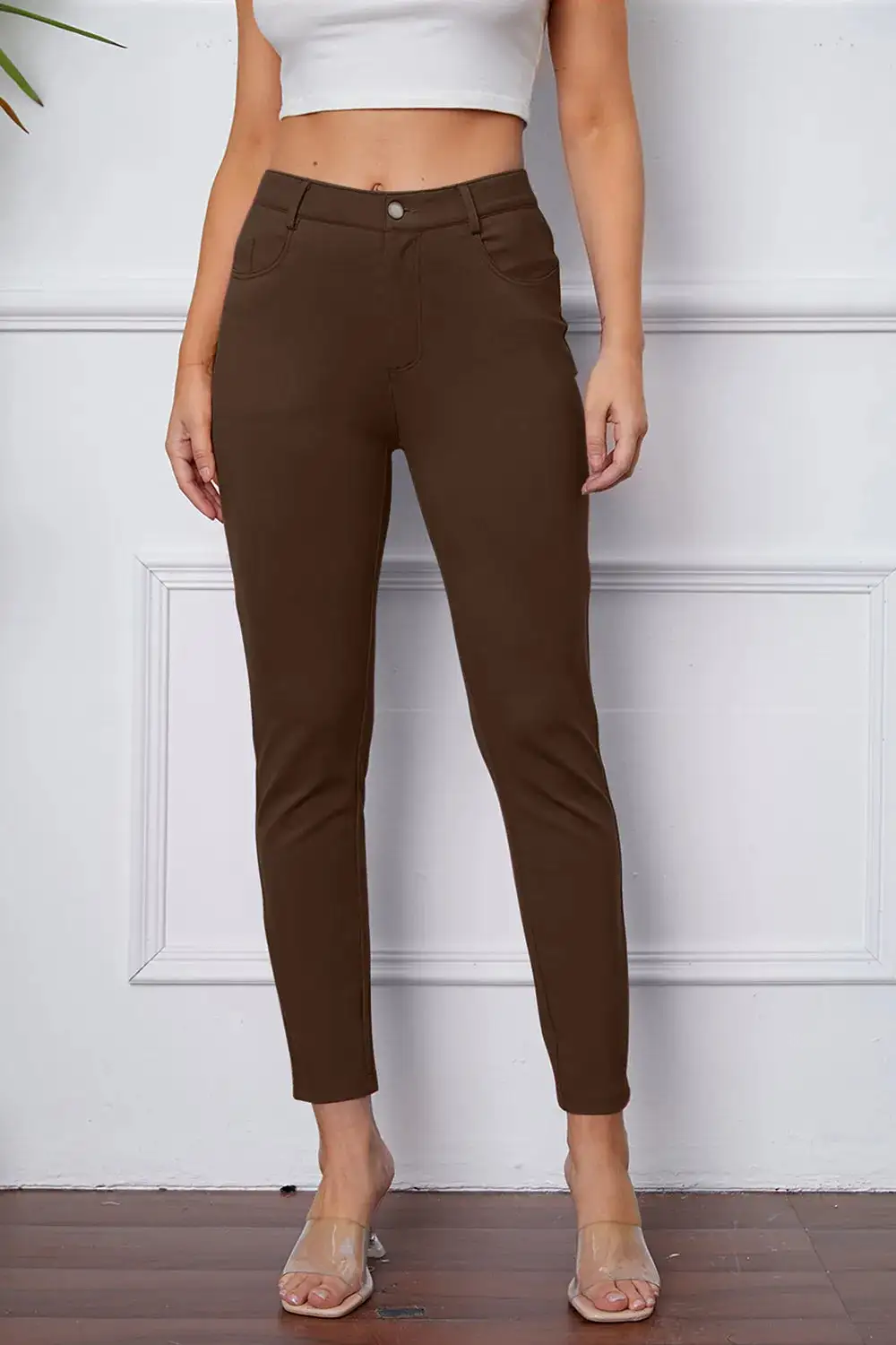 Pocketed Everyday Versatile Soft Pants