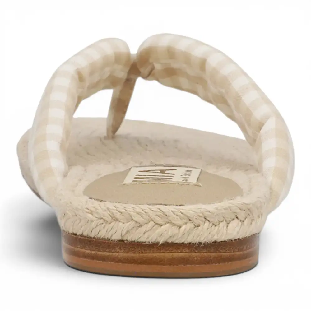 Aleena Gingham Breeze Thong Sandal