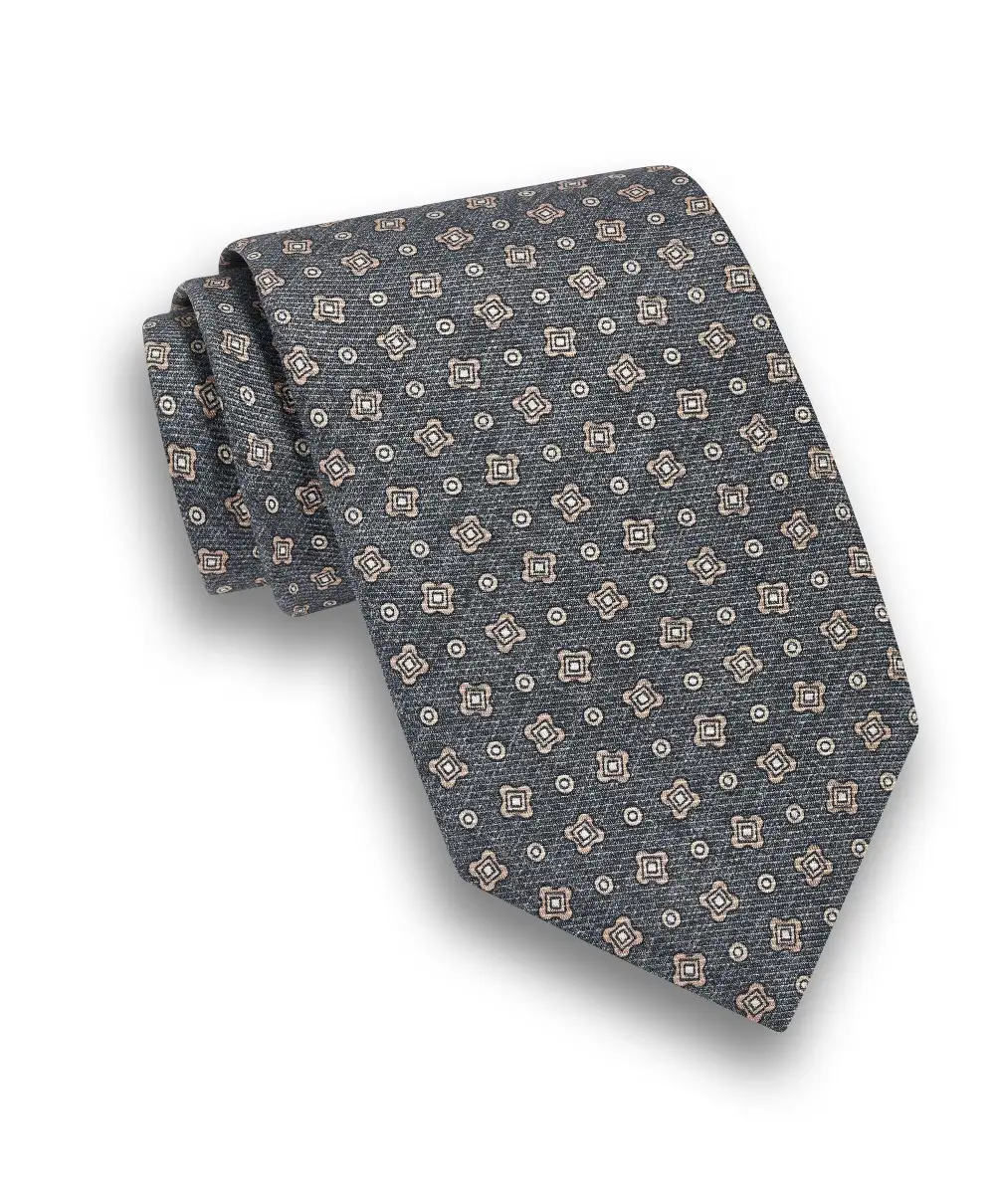 Refined Neat Silk Tie