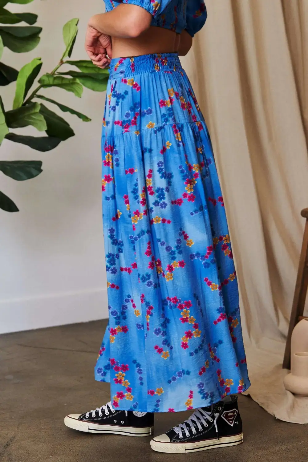 Ruffle Davi Maxi Skirt