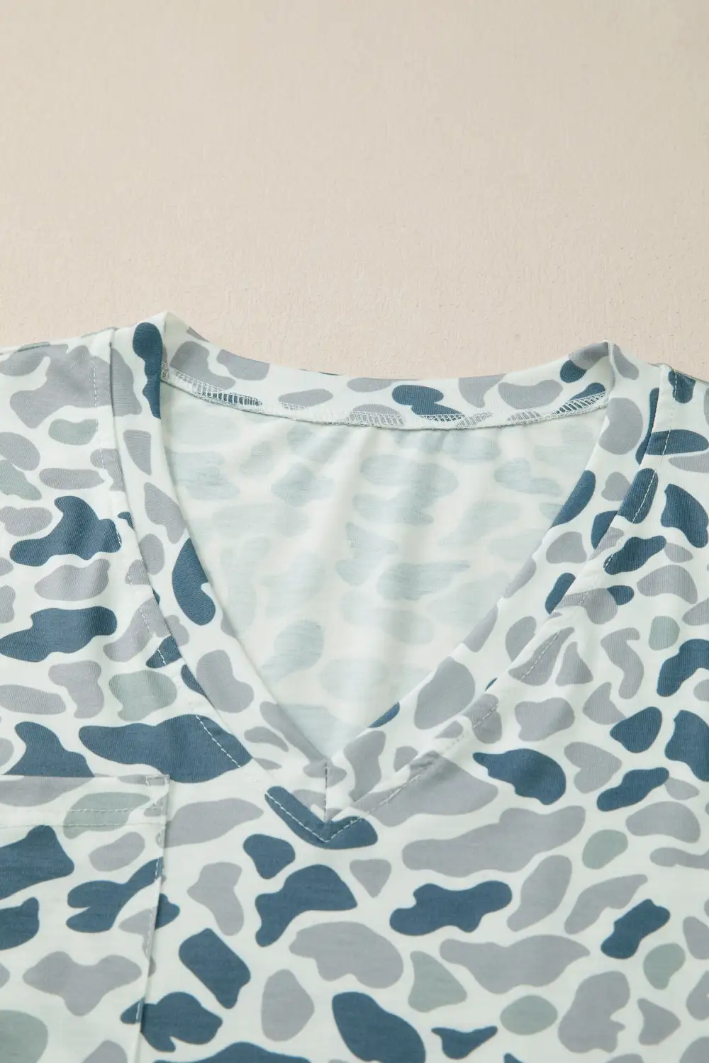 Print Single Chest Pocket Tee
