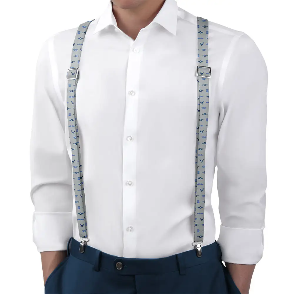 Badge Of Honor Theme Suspenders