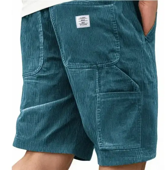 Men's Everyday Roomy Fit Utility Cargo Shorts for Daily Wear