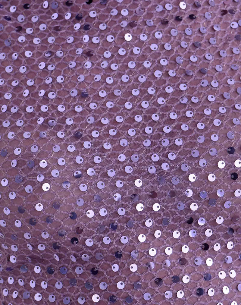 Contemporary Sequin Knit Tank Top