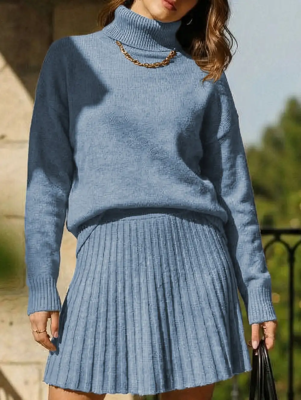 Knit Mini Skirt