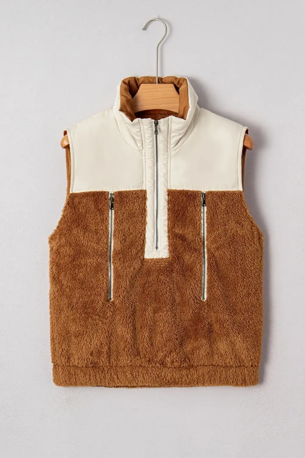 New Stand Collar Sleeveless