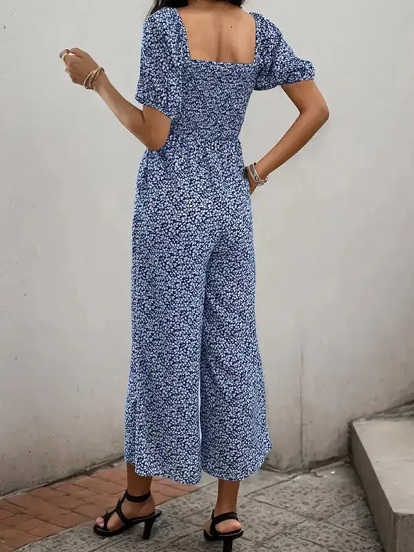 Tailored Everyday Printed Jumpsuit