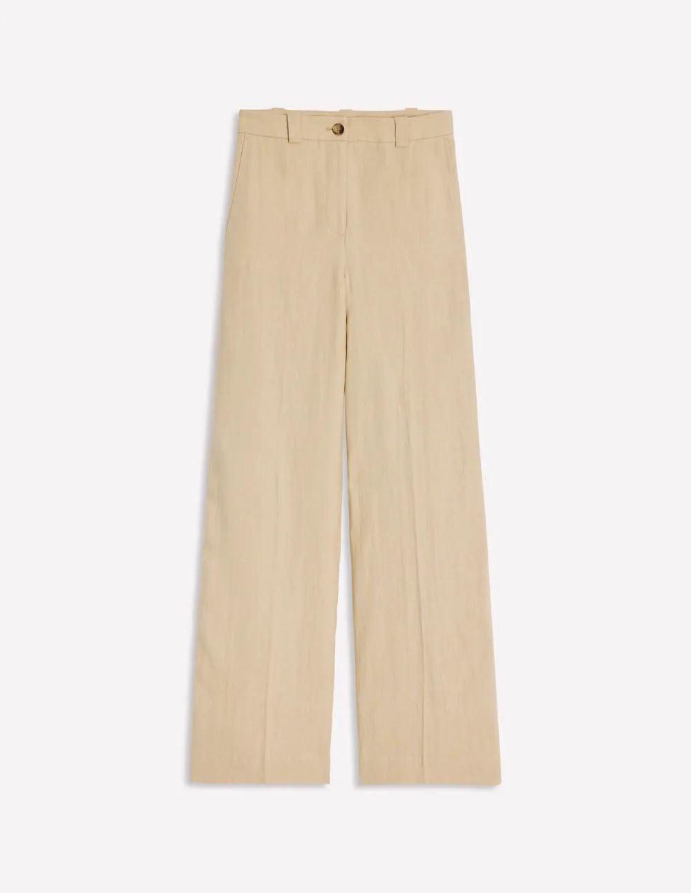 Westbourne Linen Pants -Oatmeal