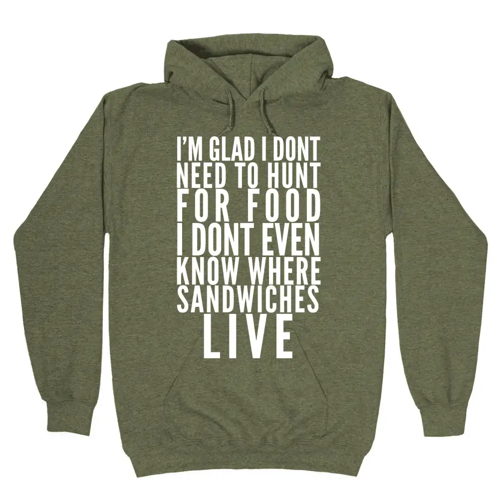Doodle Food Pullover Hoodie