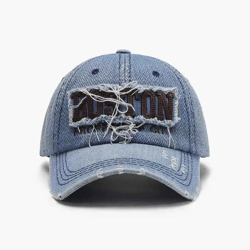 Letter Adjustable Cotton Hat