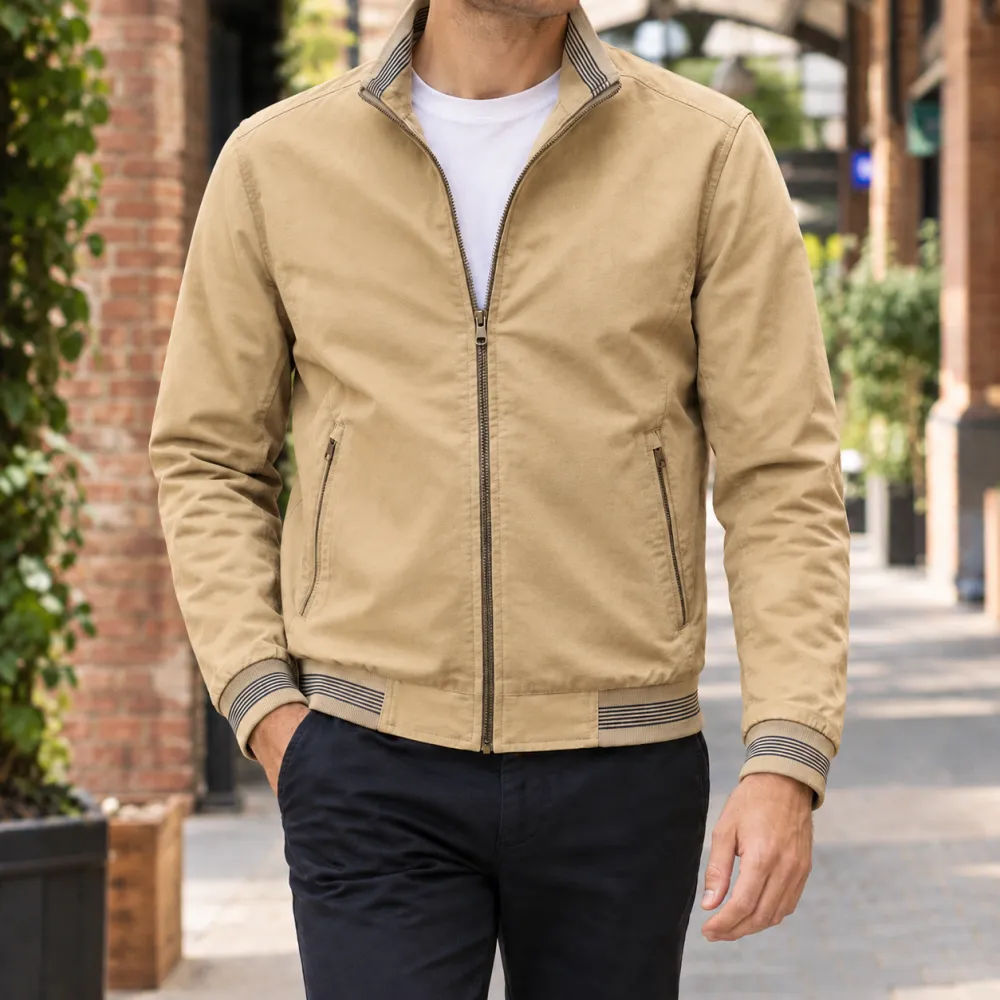 Cotton Slim Jacket