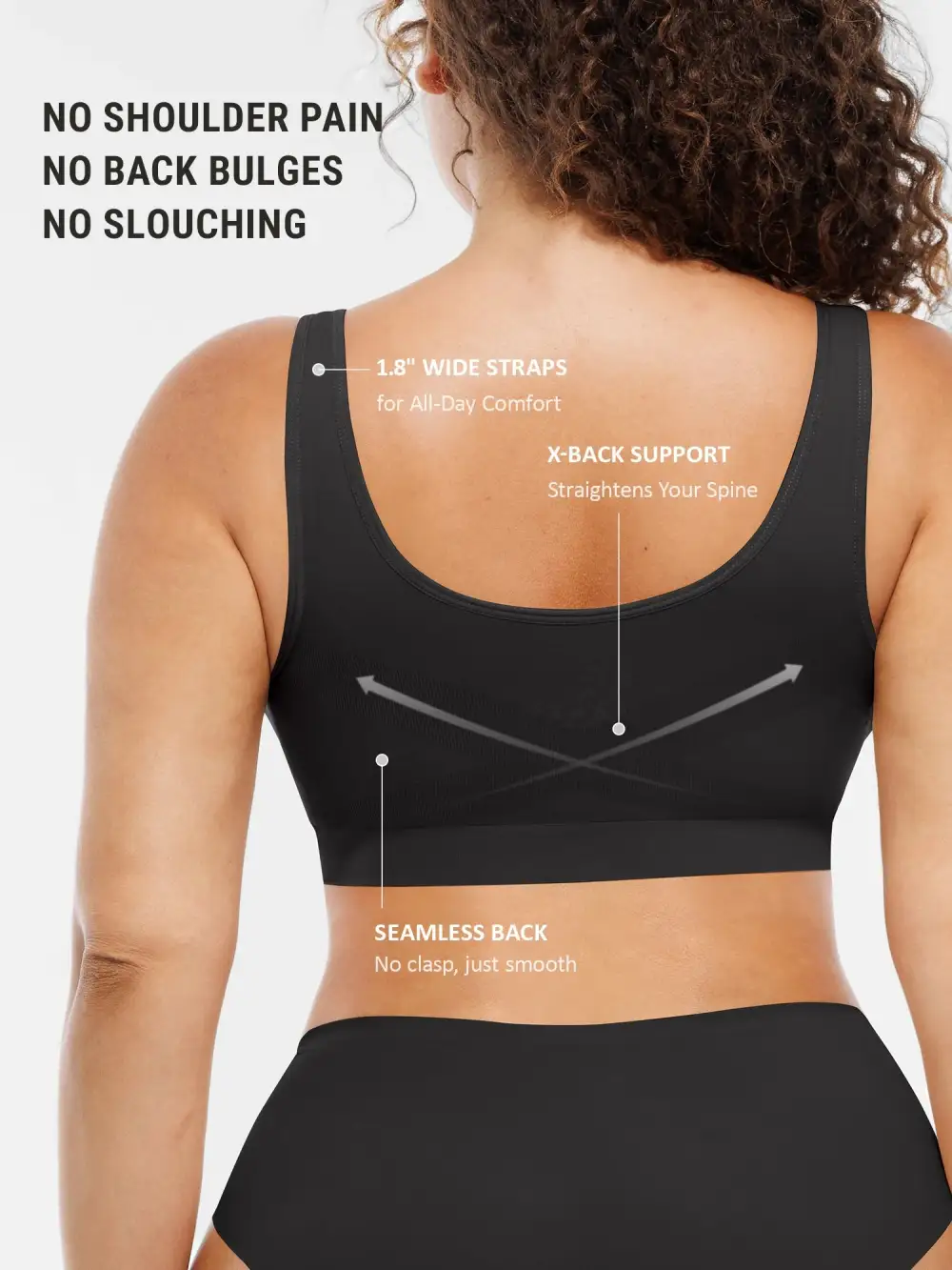 Seamless Full Coverage Support Bra