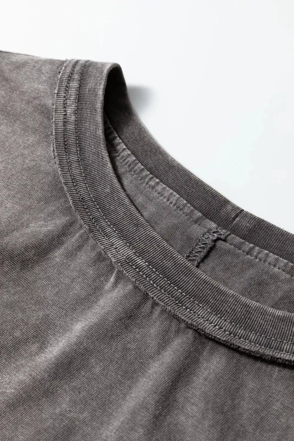 Mineral Wash Boxy Fit Cotton Tank Top