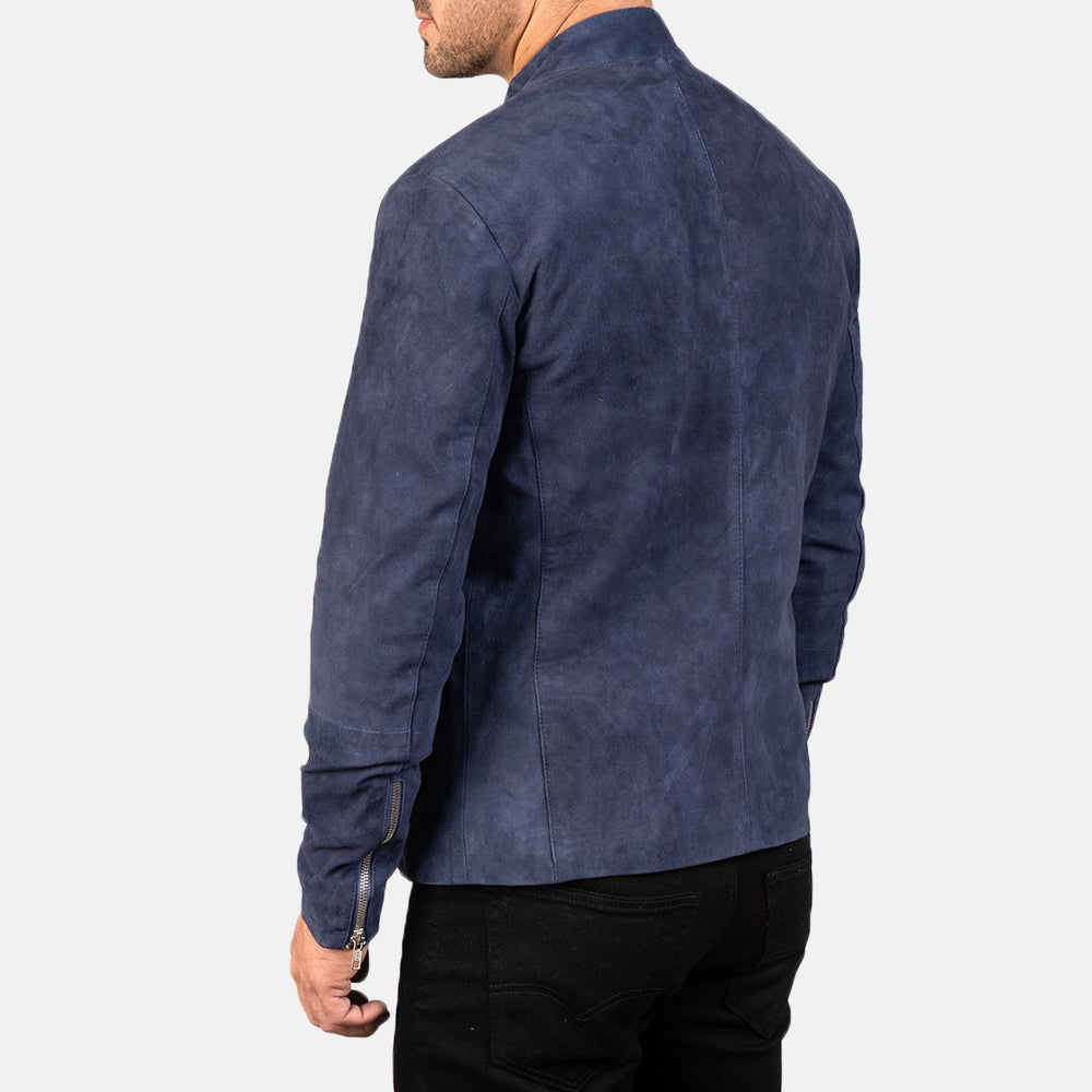 Men's Heritage Biker Suede Jacket
