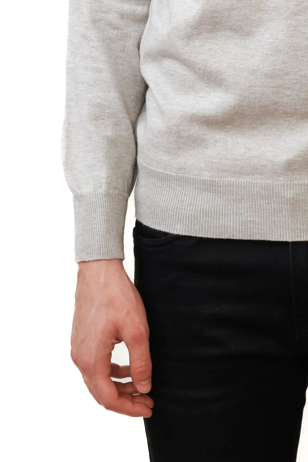 Slim Fit Viscose Turtleneck Sweater