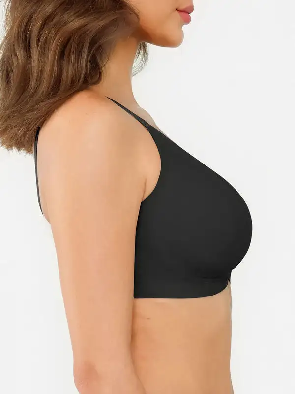 Seamless Breathable Contour Plunge Bra