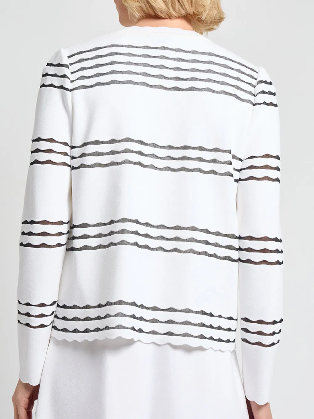 Hollow Striped Knitwear