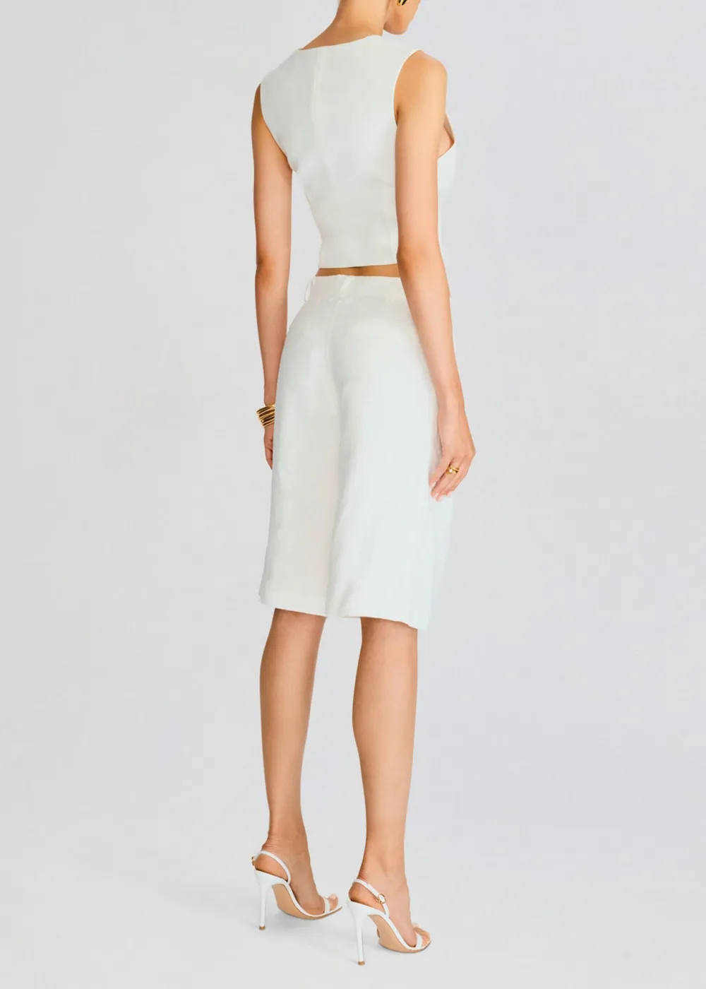 Casual Style Wide Leg Short Pant