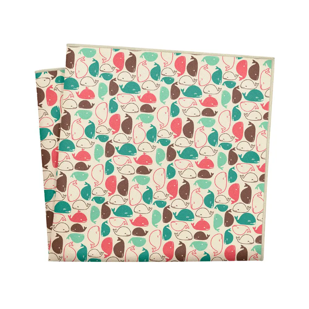 Contemporary Elevated Novelty Animal Motif Pocket Square