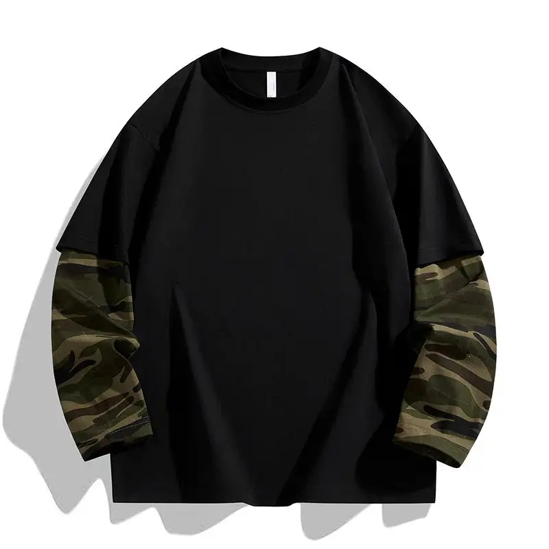 Layered Sleeve Long Sleeve T-Shirt
