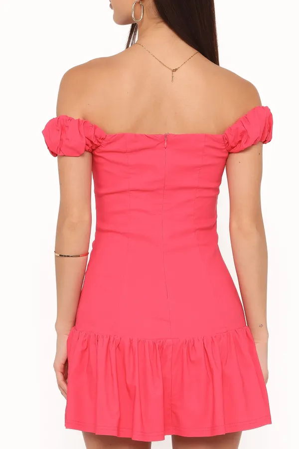 Off-Shoulder Mini Dress