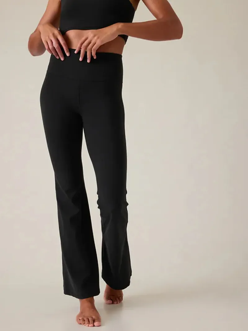 Black Flared Pants For Sleek Casual Style