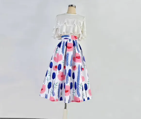 Soft Commuter Everyday Casual Skirt