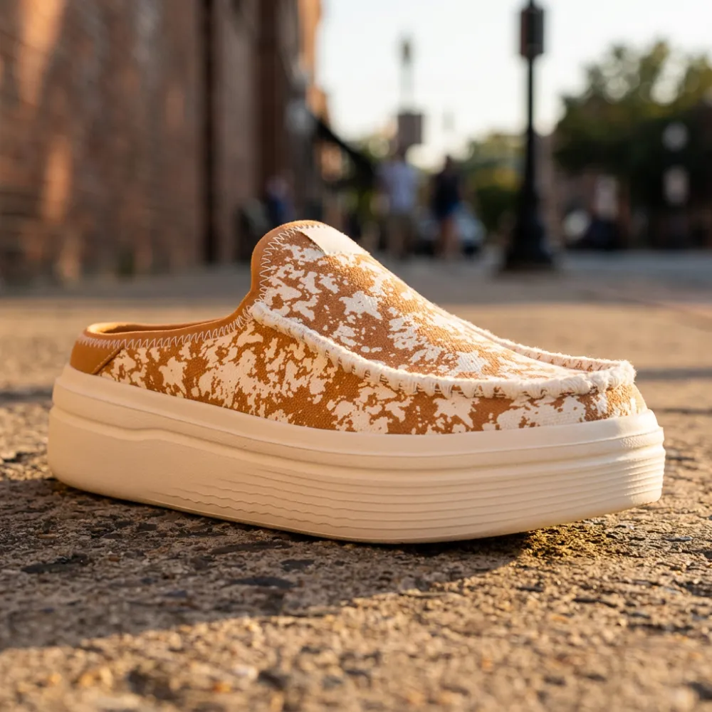 Austin Slide Classic Platform Mule Shoe