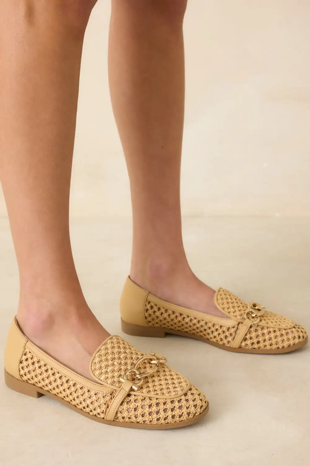 Refined Women's Woven Loafers