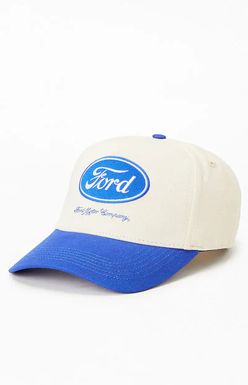 FORD Colorblock Motor Company Twill Snapback Hat