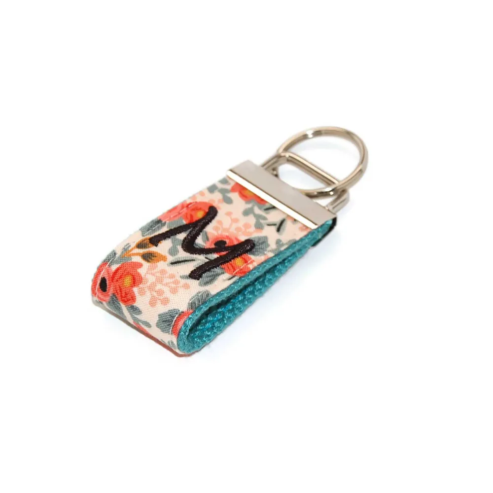 Floral Easy Carry Keychain