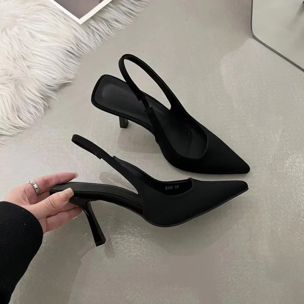 Structured Stiletto Sandals