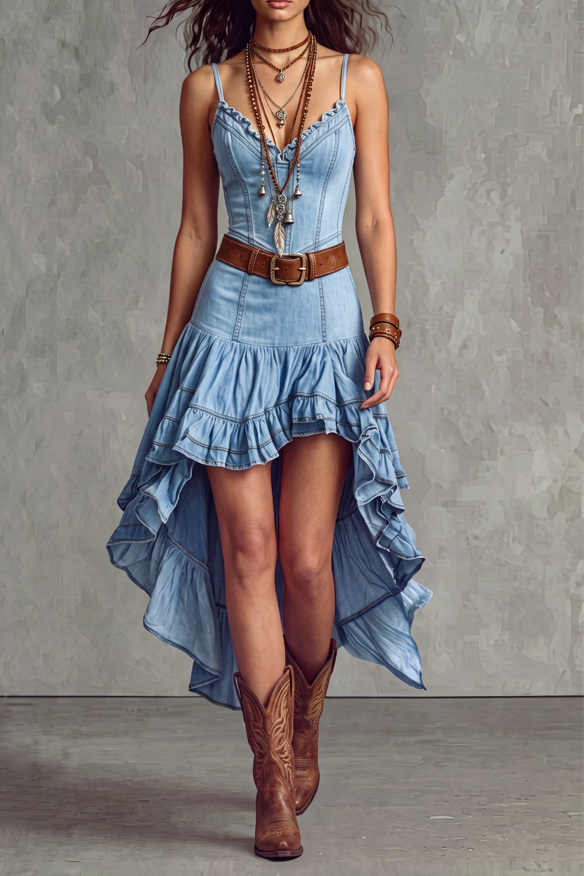Classic Spaghetti Strap Mini Dress