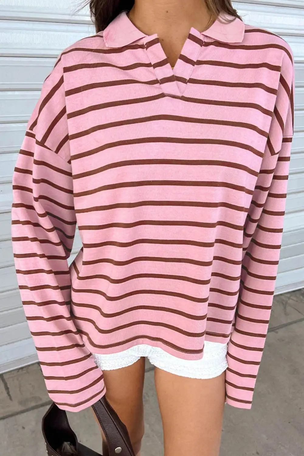 Striped Long Sleeve Top