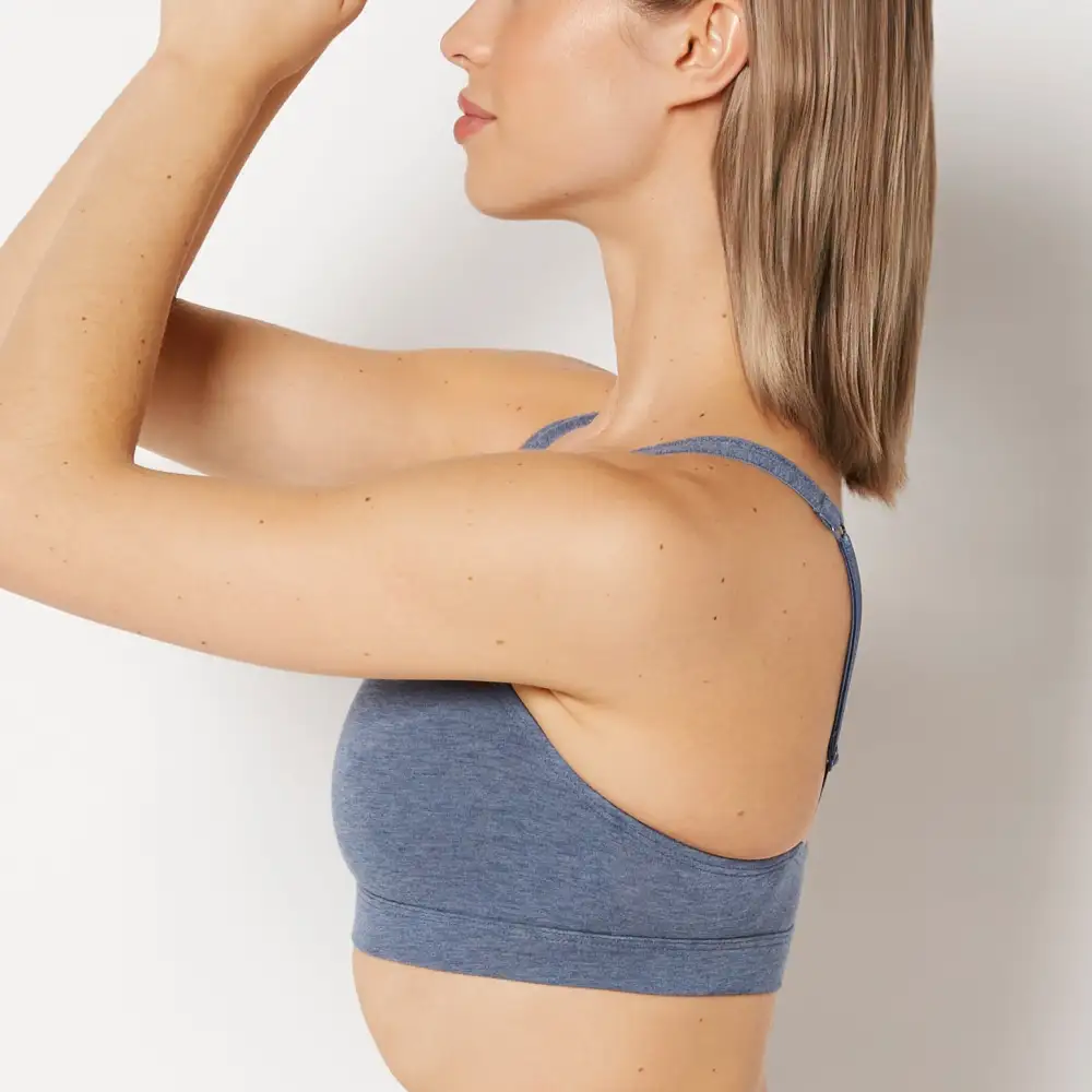 Cotton Triangle Bralette