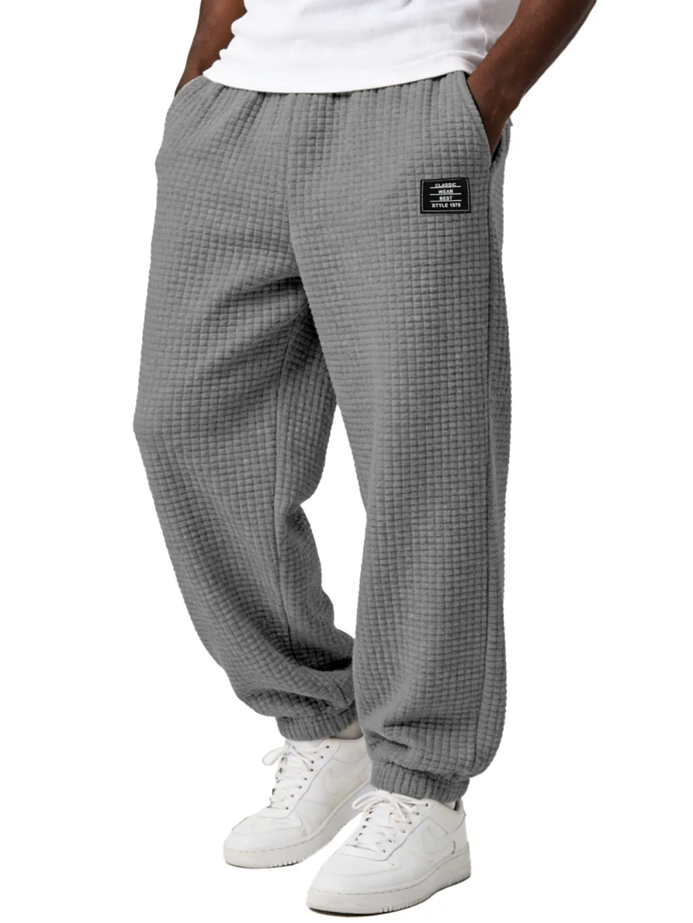 Relaxed Seamed Detail Trousers