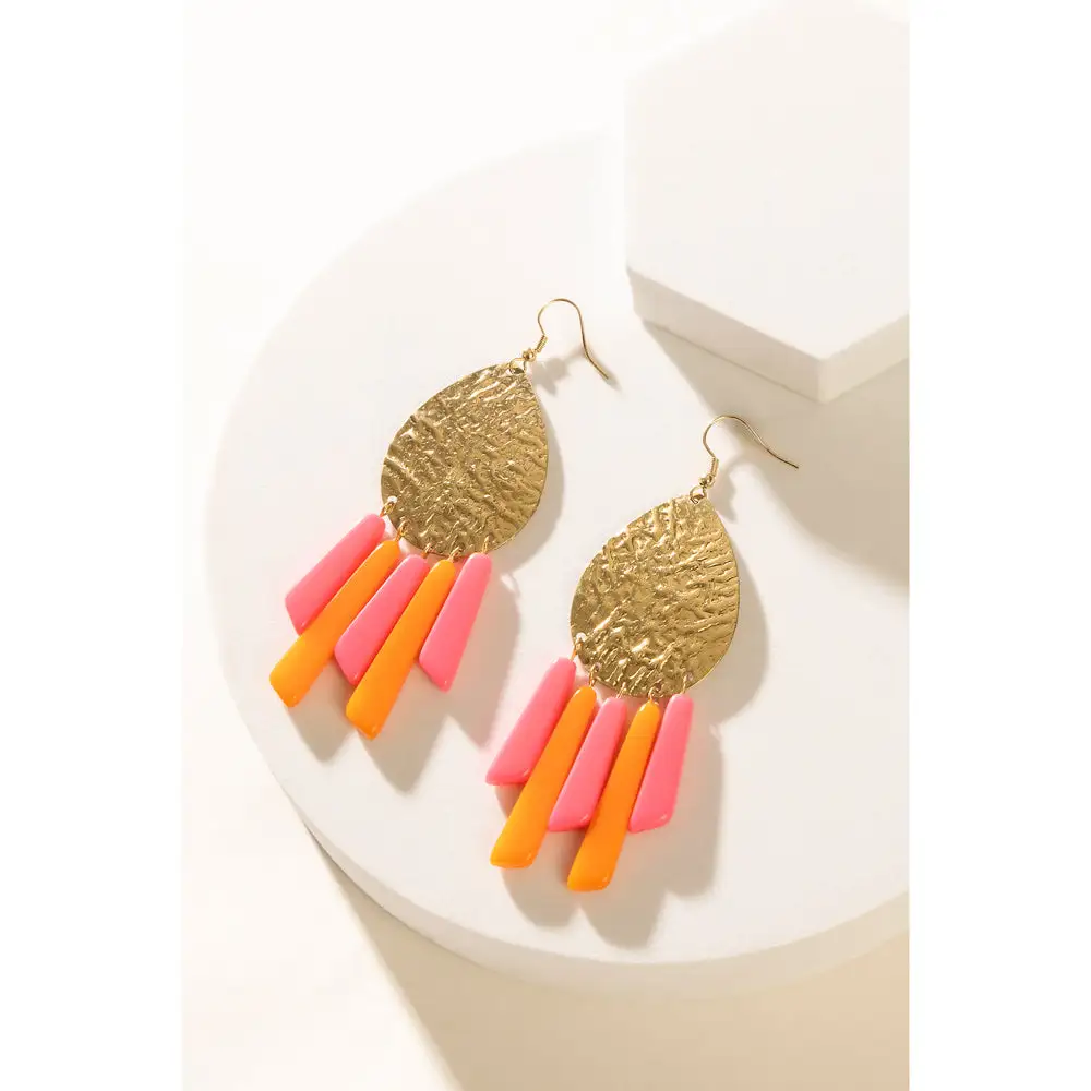 Modern Expressive Artful Statement Earrings