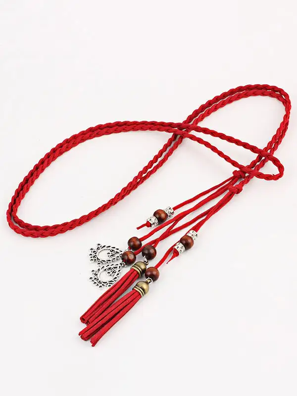 Bohemian Tassel Waist Belt