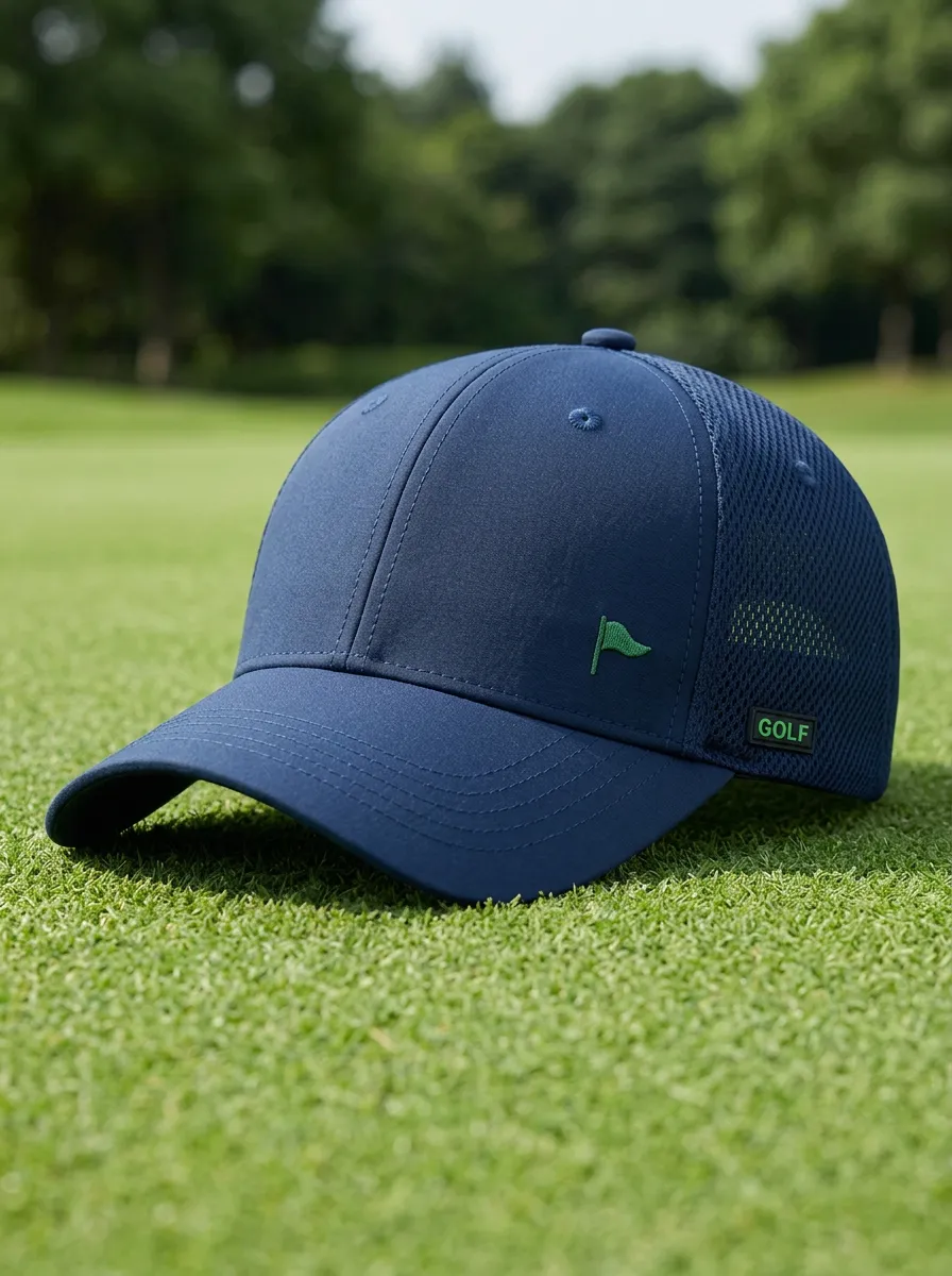 Unisex Embroidered Horse Riding Logo Theme Cap