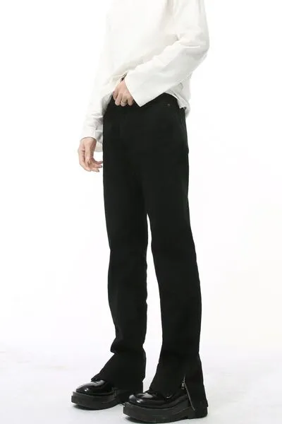 Soft Zip Denim Jeans