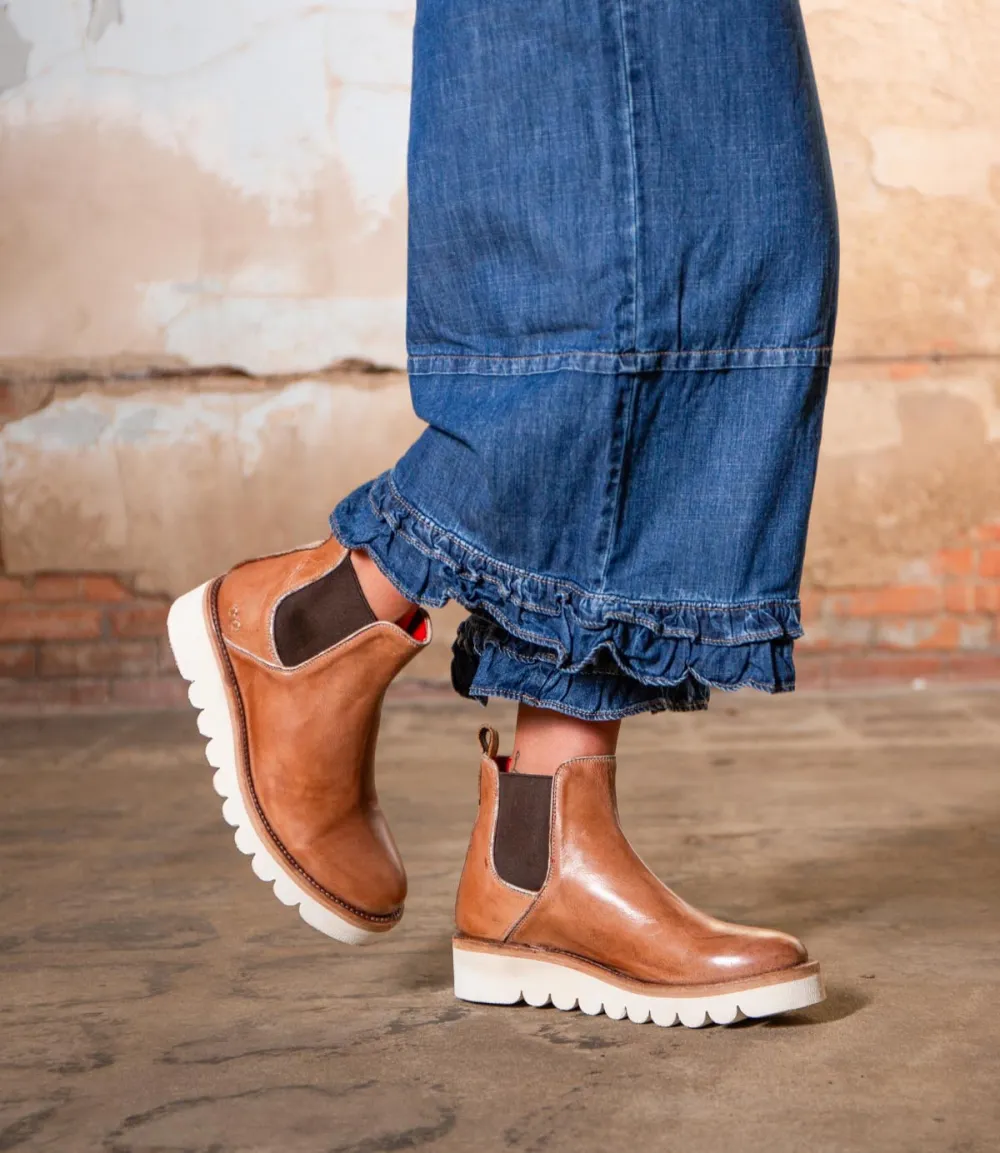 Slip-On Platform Chelsea Boots