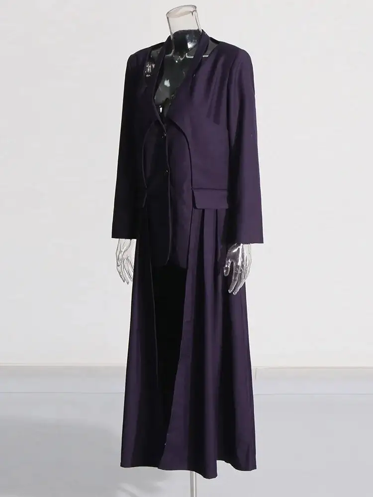 Folded Front Blazer