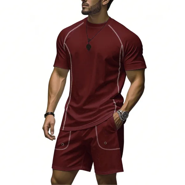 Men's 2-Piece Red Sportswear