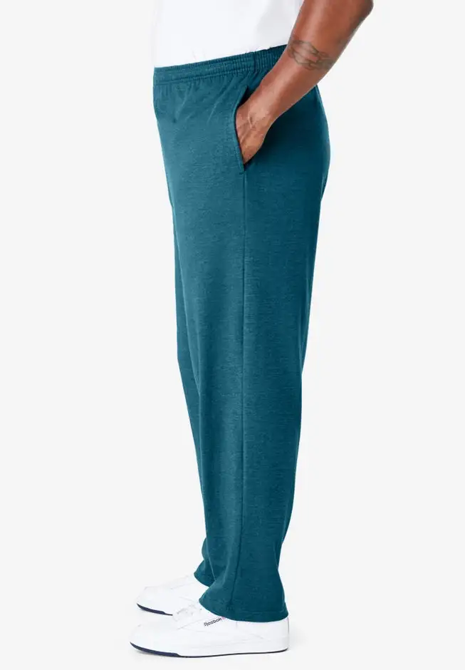 Lightweight Jersey Open Bottom Sweatpants