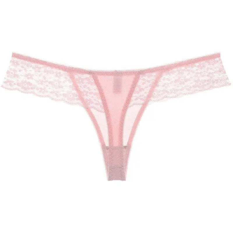 Classic Lace Bow-Detail Thong